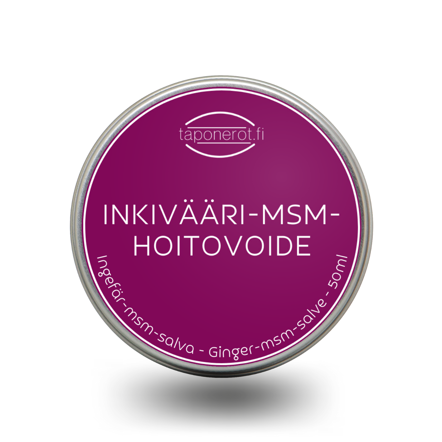 Taponerot Inkivääri-MSM-hoitovoide